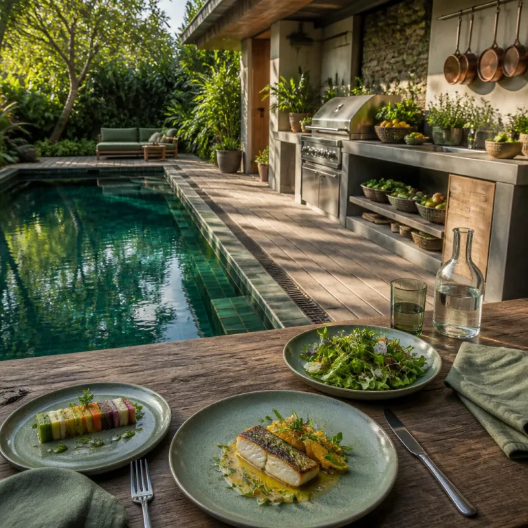 When the kitchen meets the pool: private pool hotels where the culinary program is the main event