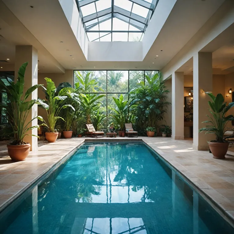 Experience the ultimate house with indoor pool for rent: luxury, privacy, and year-round comfort