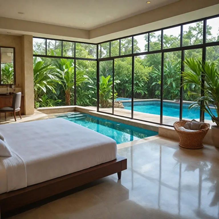 Elevate your escape: hotel rooms with private pools for a luxurious stay