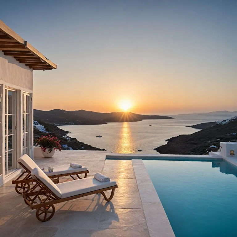 Experience the elegance of a Mykonos hotel with private pool: luxury, privacy, and breathtaking views