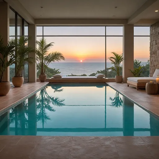 Elevate your escape with a hotel room featuring a private pool in room