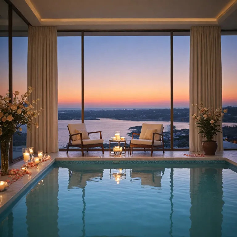 Elegant hotels with private pools in room in NJ for romantic escapes
