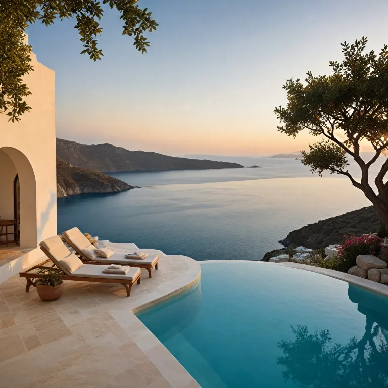 Elegant hotels with private pools in Greece for a serene escape