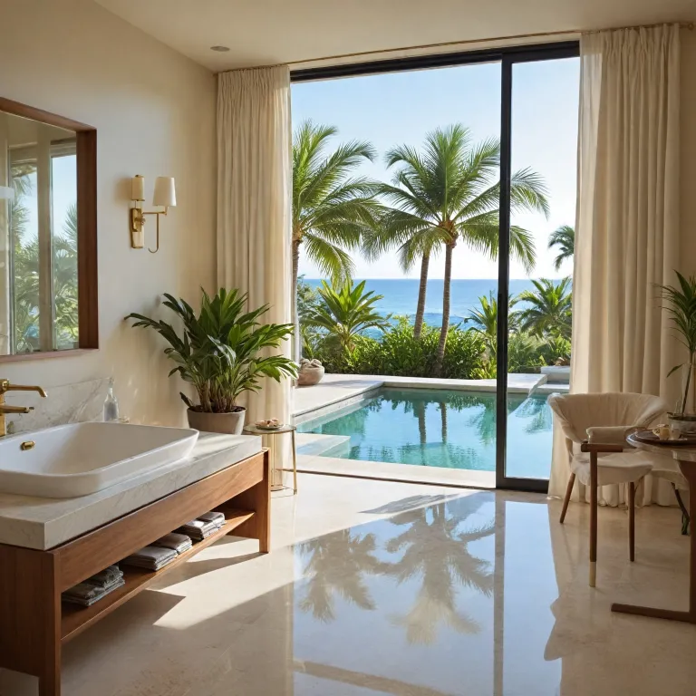 Elegant hotels with private pools in room in Florida for refined escapes
