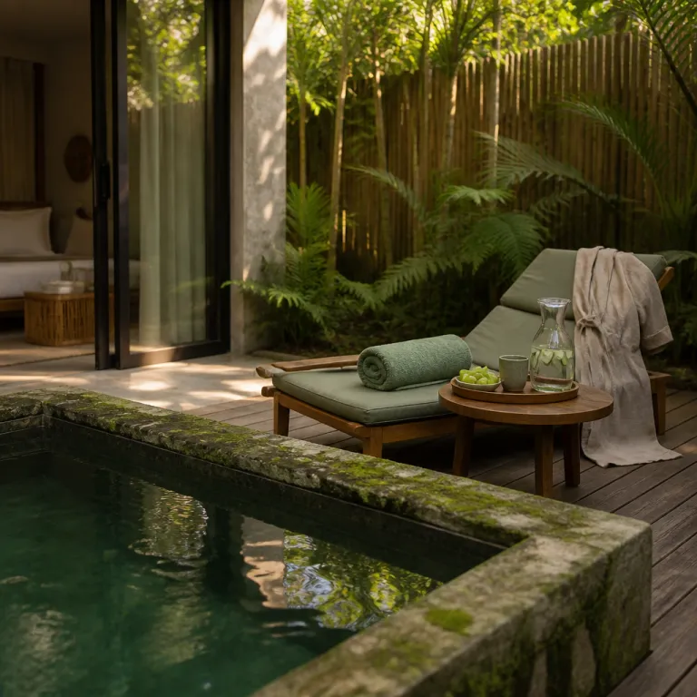Why the first hour at a private pool hotel matters more than the room itself