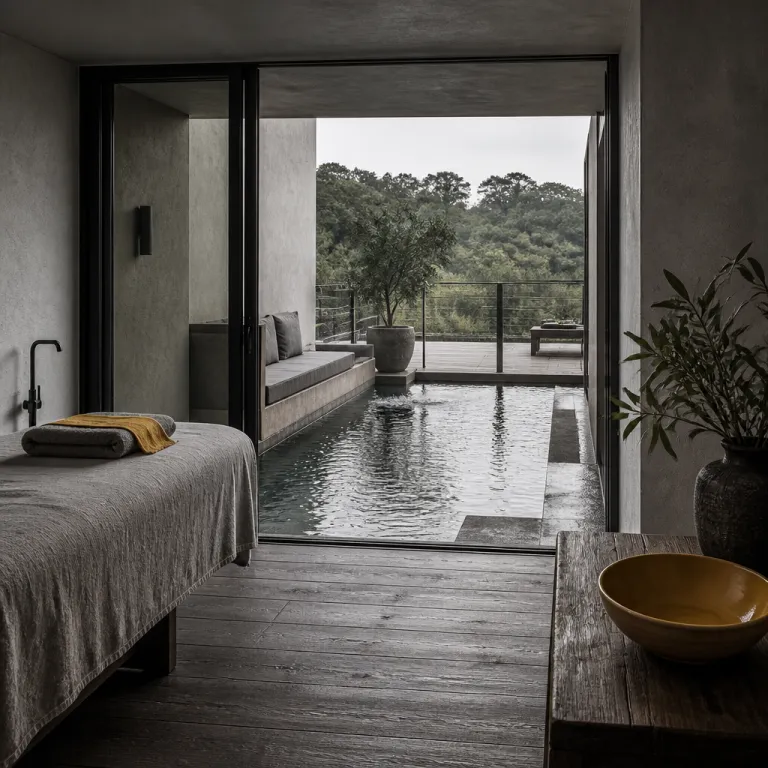 Spa suites with private hydrotherapy pools: where the treatment room meets the terrace
