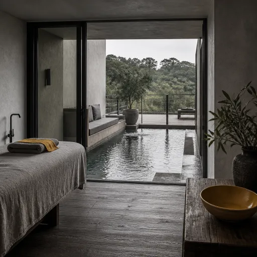 Spa suites with private hydrotherapy pools: where the treatment room meets the terrace
