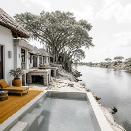 Ubuyu opens on Tanzania's Great Ruaha River: Banyan Tree's first safari with private plunge pool villas